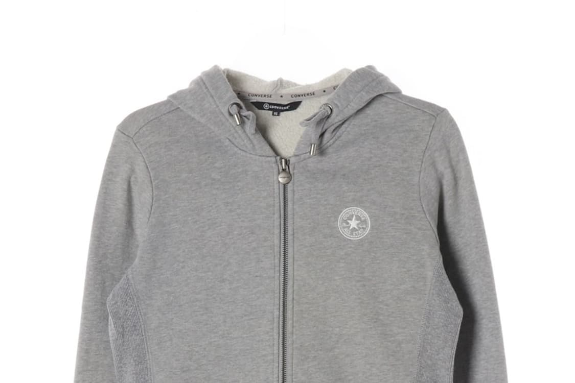 컨버스 오리지널 스니커즈 백프린팅 후드 집업 S 상품이미지4