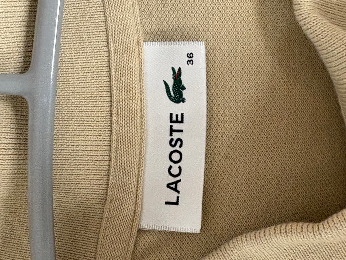 급) 라코스테 사선 카라티 베이지 36사이즈 상품이미지3