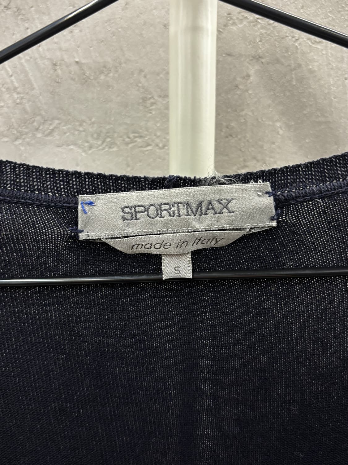 막스마라 SPORTMAX 매장판 네이비 크롭 가디건 S 상품이미지5