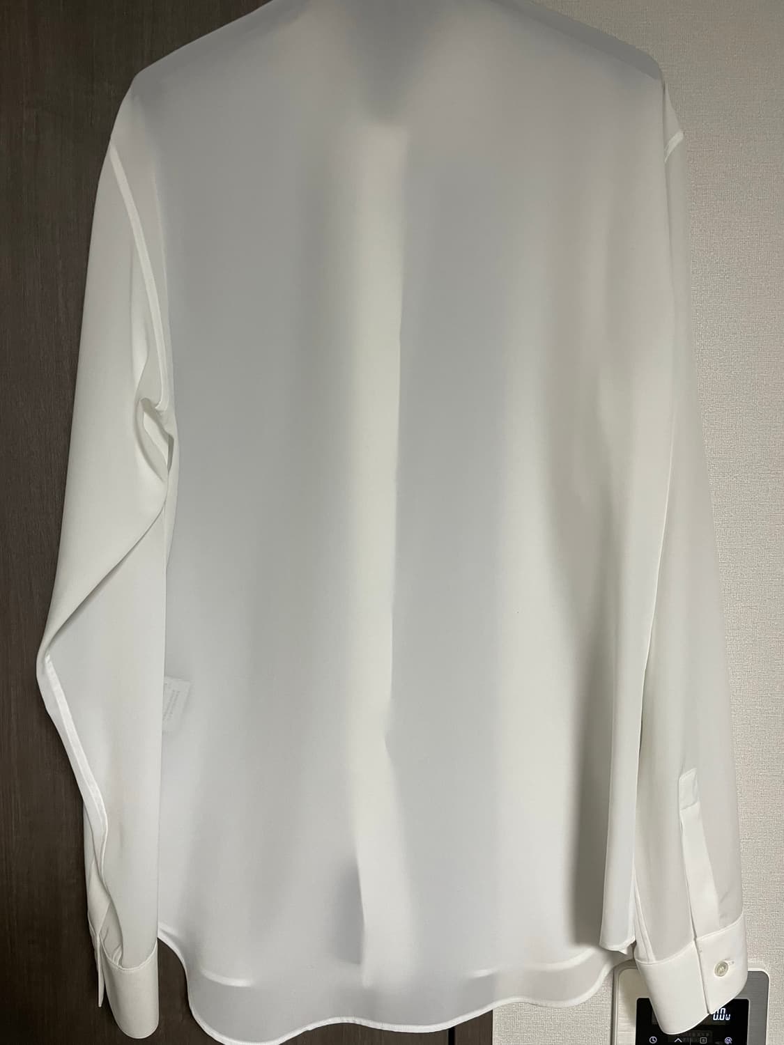 디올 반투명 화이트 셔츠 상품이미지2