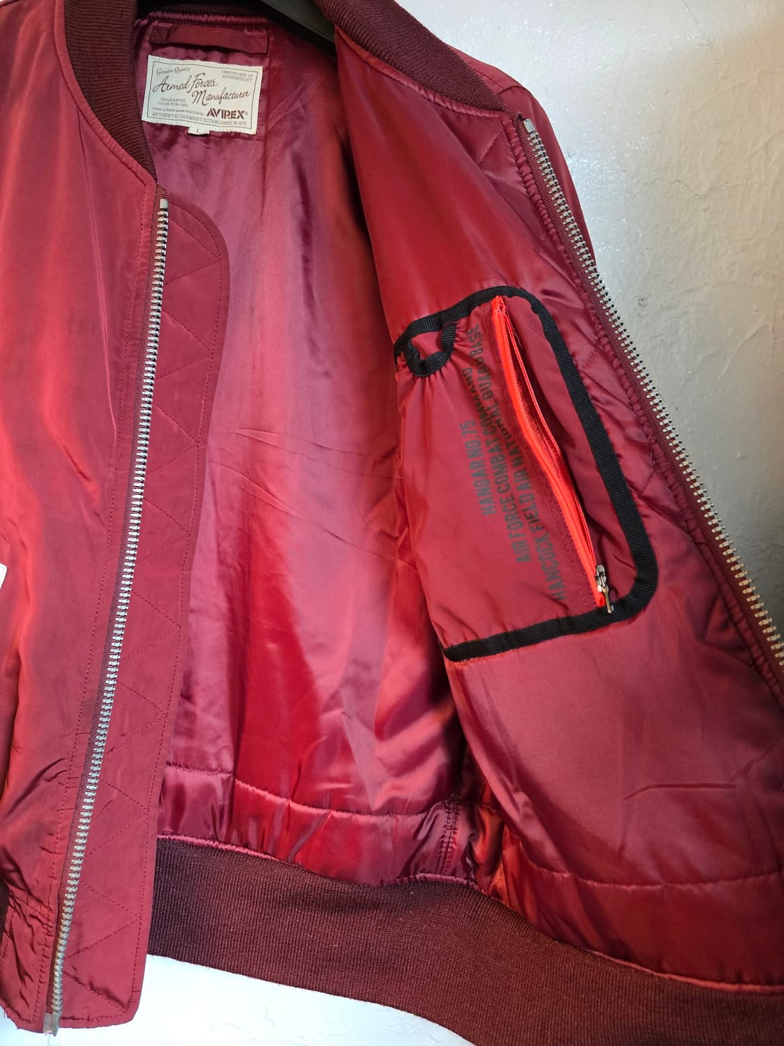 아비렉스 항공점퍼 상품이미지9