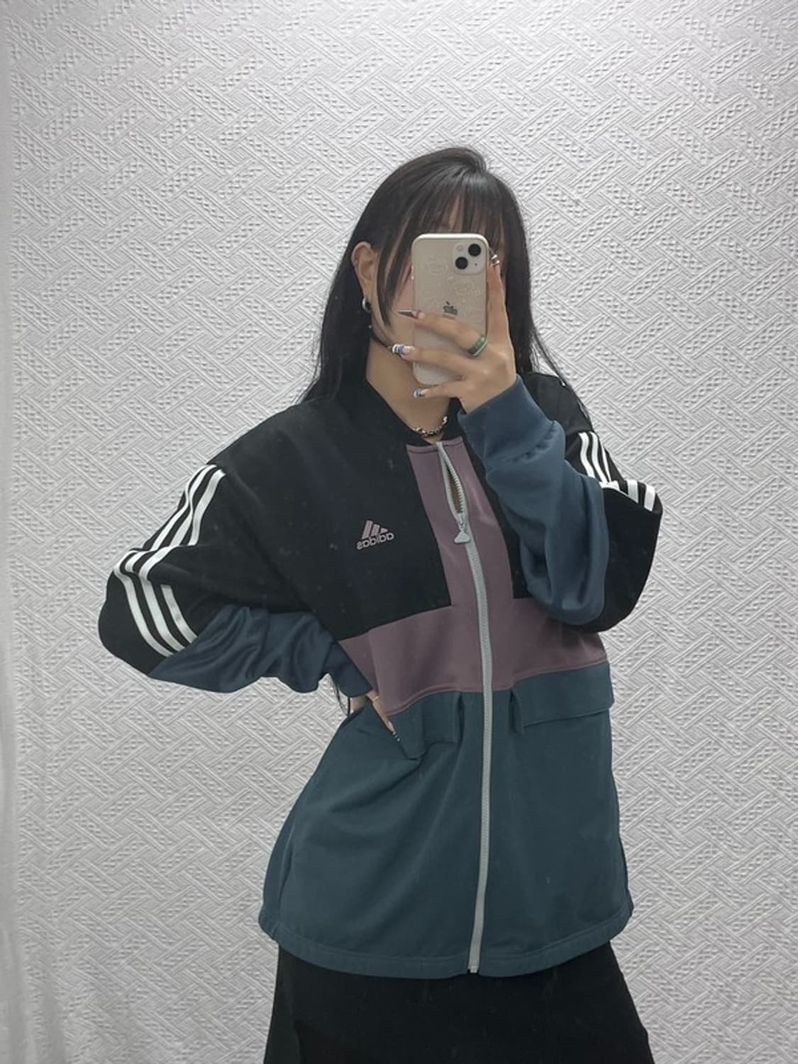 아디다스 올드스쿨 트리코트 트랙 져지 집업 자켓 2XL C07867 상품이미지2