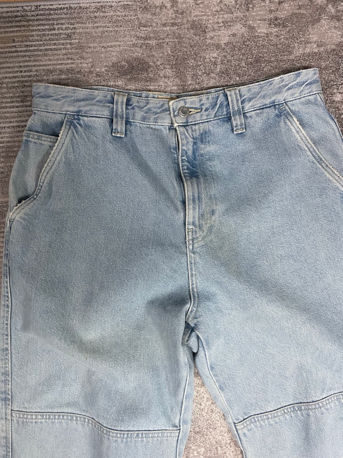 90s Stussy WORKGEAR 더블니 상품이미지4