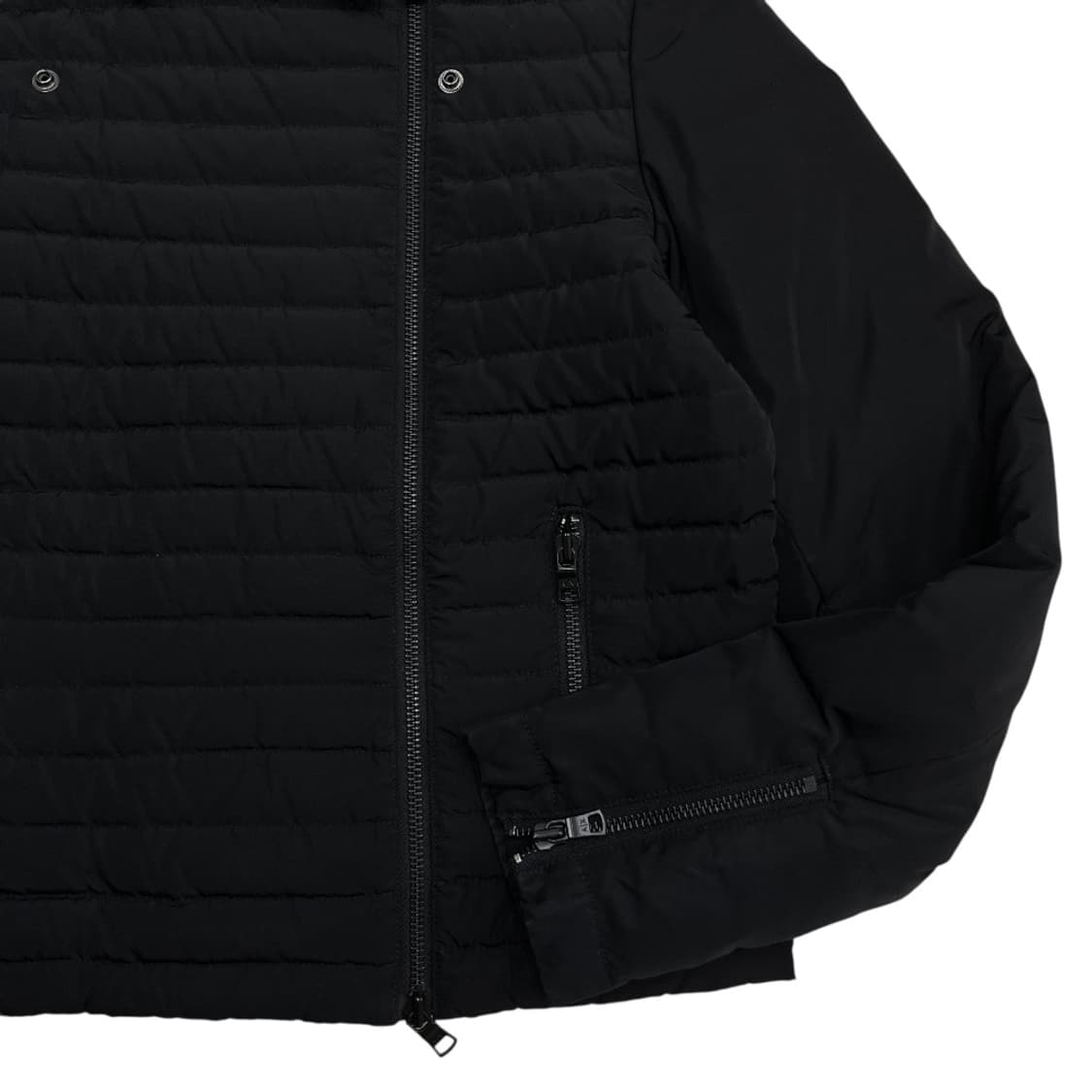 아르마니 블랙 경량 라이더 자켓 상품이미지7