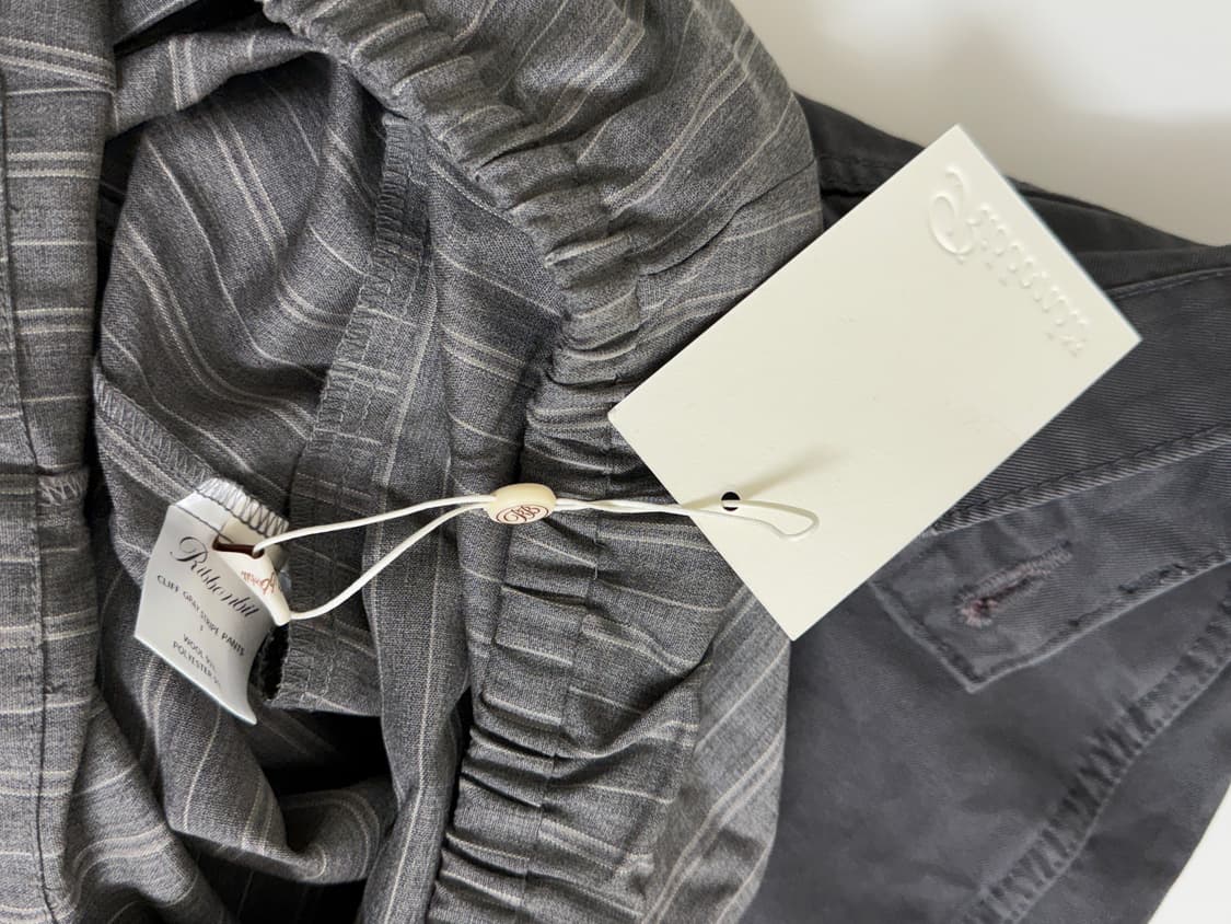 리본빛 ribbonbit cliff gray stripe pants 상품이미지3