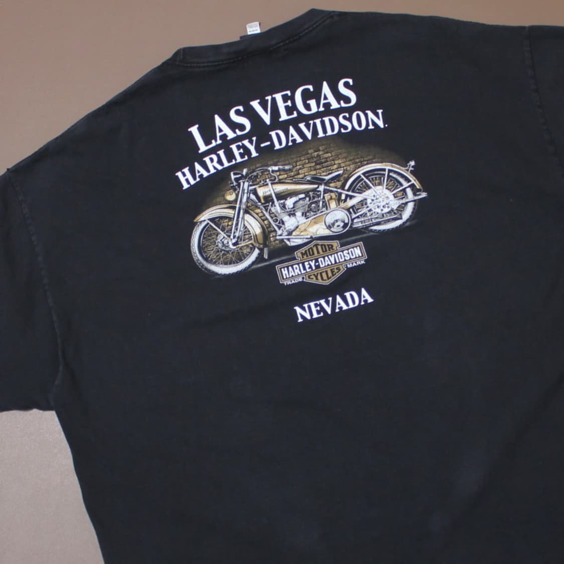 00's Harley-Davidson 라스베가스 바이크 반팔 티셔츠 상품이미지3