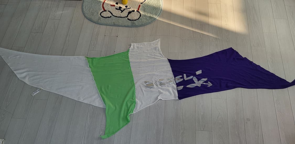 일본구매(정품)Diesel 면+모달100%스카프 목도리 숄 상품이미지4