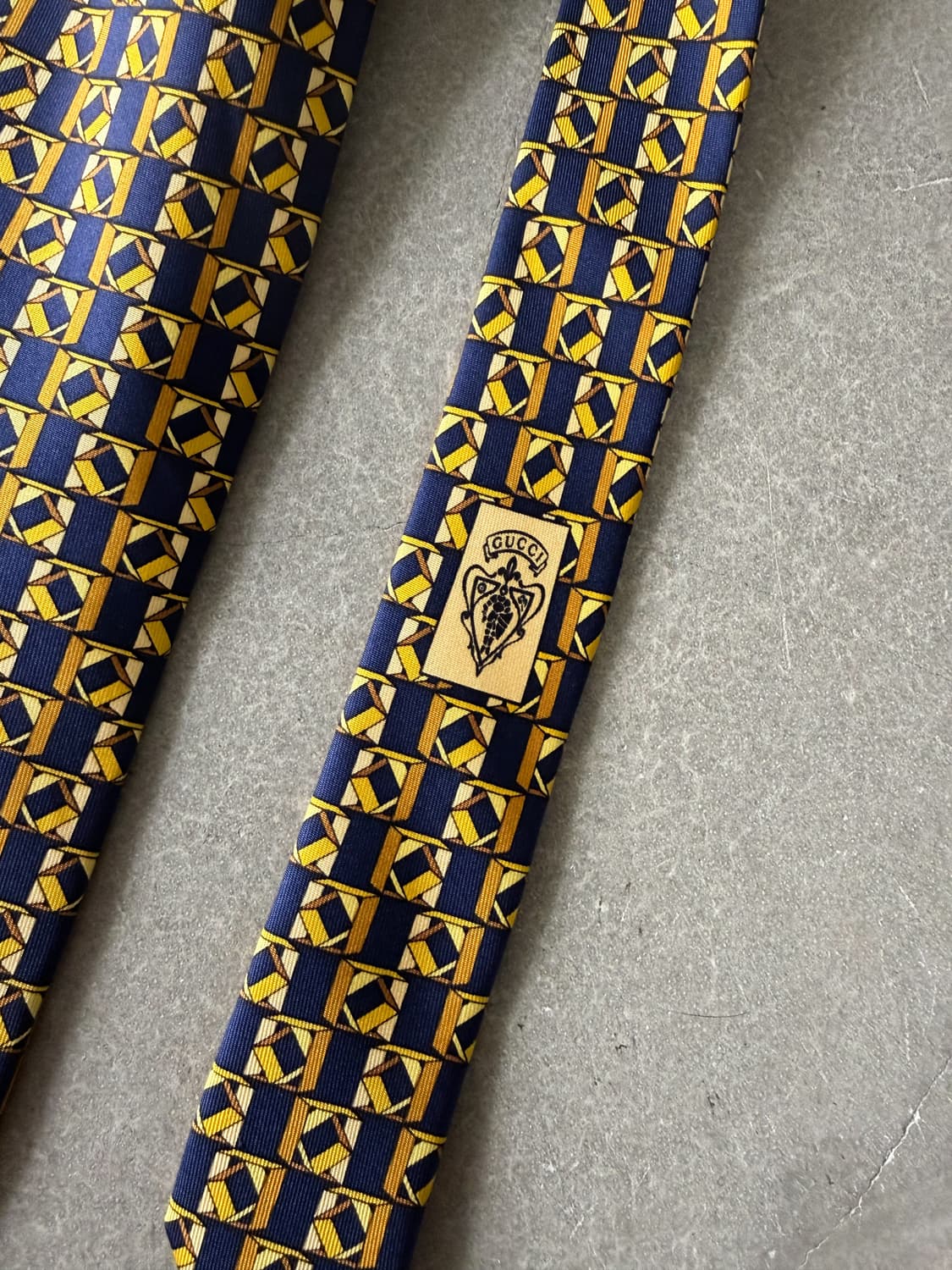 Gucci Pattern Silk Tie 상품이미지2