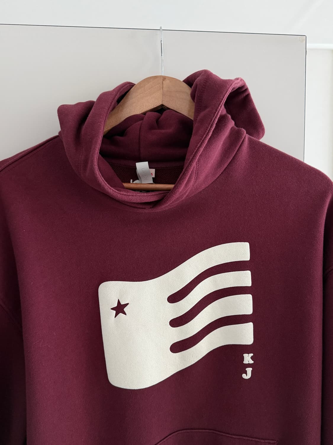 기준 맨 플래그 후드티 상품이미지1