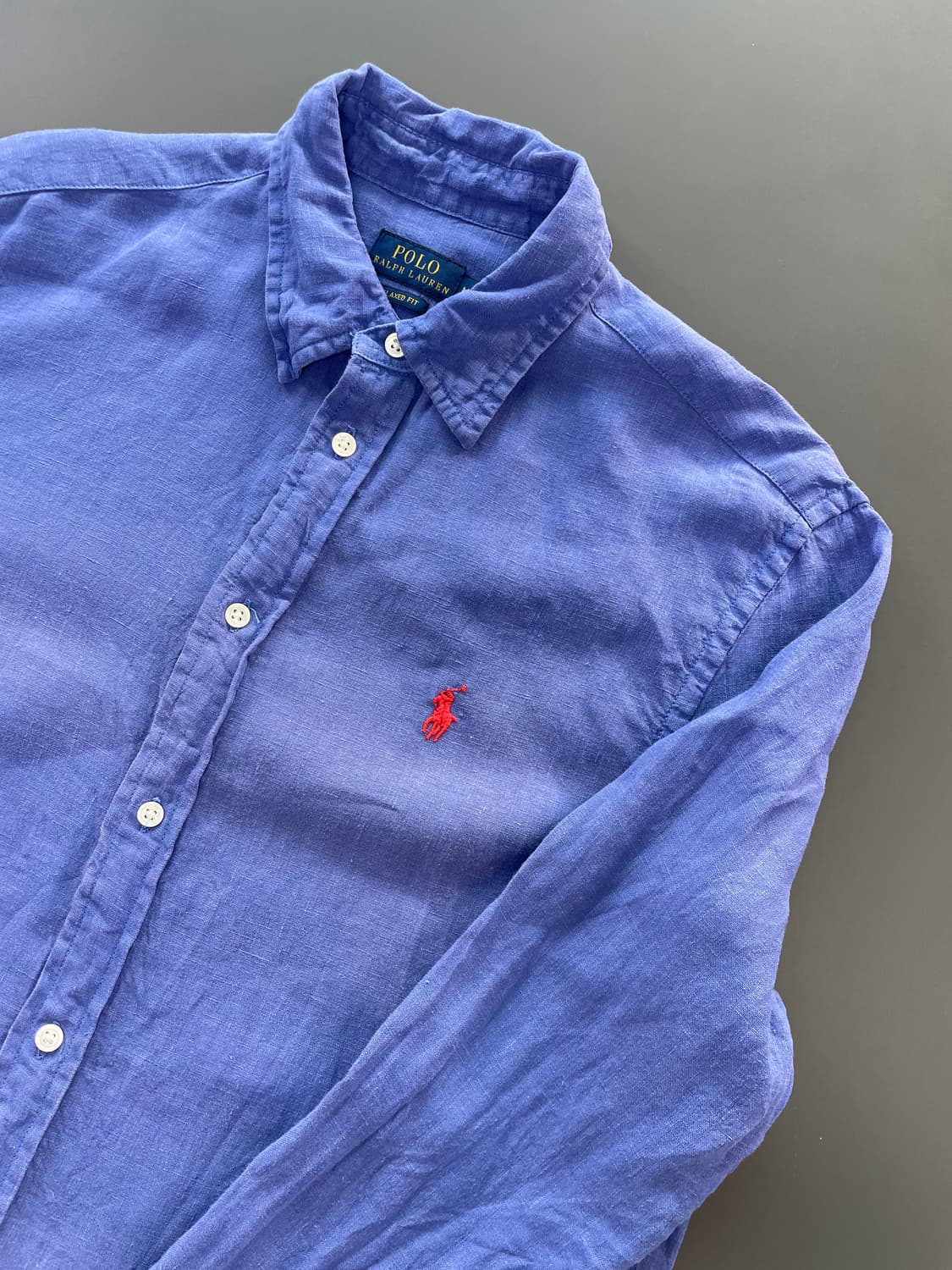 [M] 폴로 랄프로렌 여성 린넨 셔츠 릴렉스 핏 상품이미지3