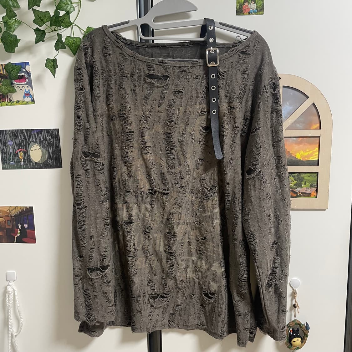 에이블리 상의 모음 1 #롱슬리브 #스트라이프 #여성의으 상품이미지7