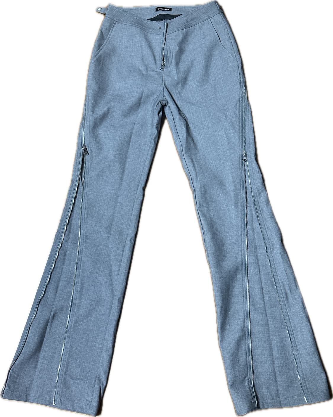 배드블러드 그레이 팬츠 상품이미지1