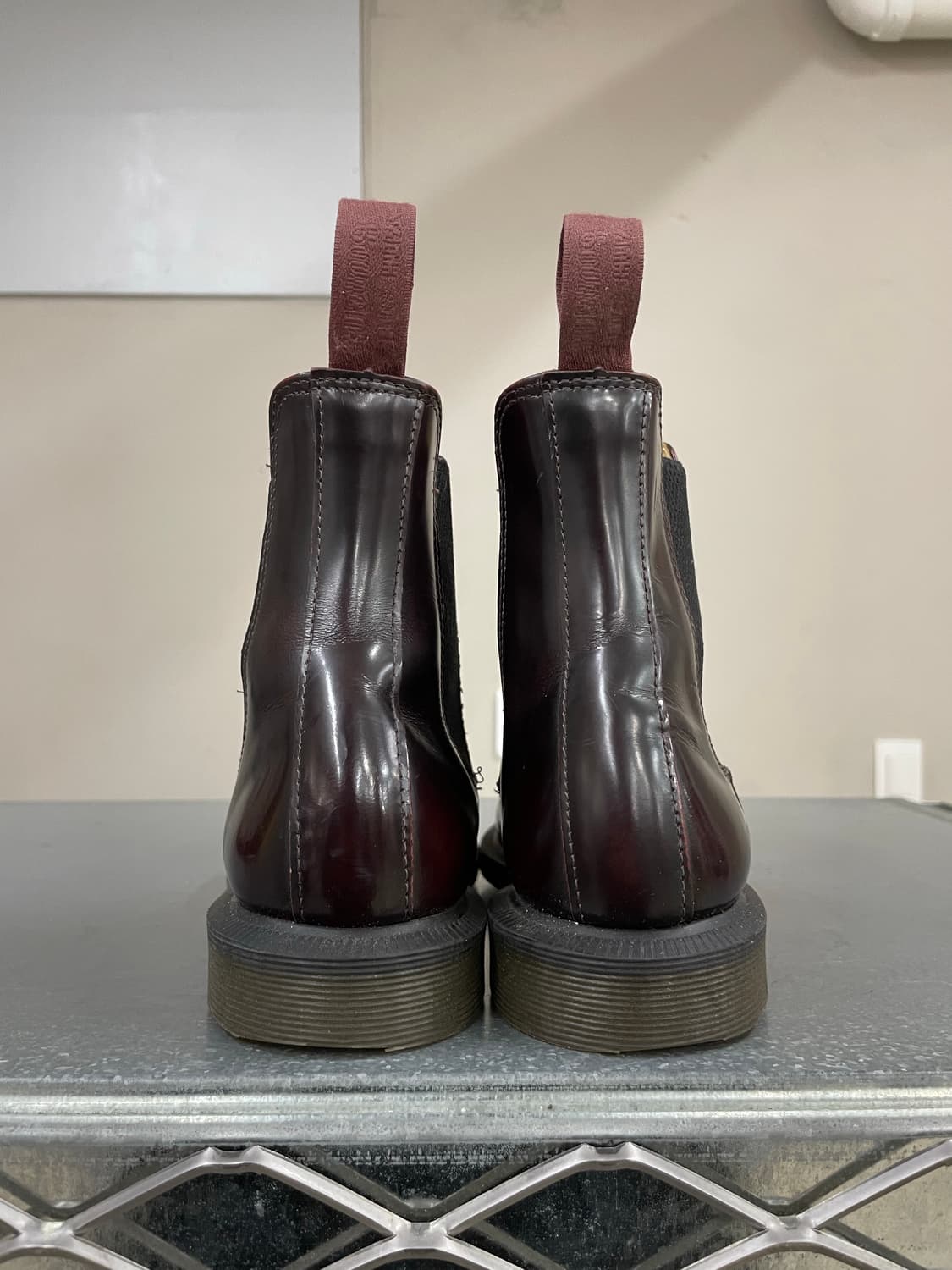 닥터마틴 플로라 첼시부츠 체리 레드 uk3 상품이미지3