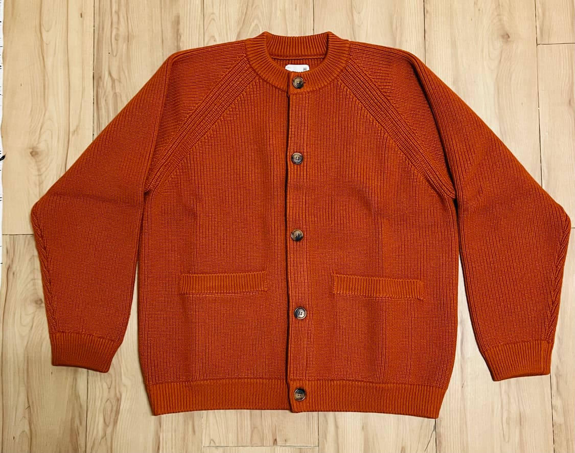 Horlisun 홀리선 아네뜨 가디건 오렌지 M 상품이미지2