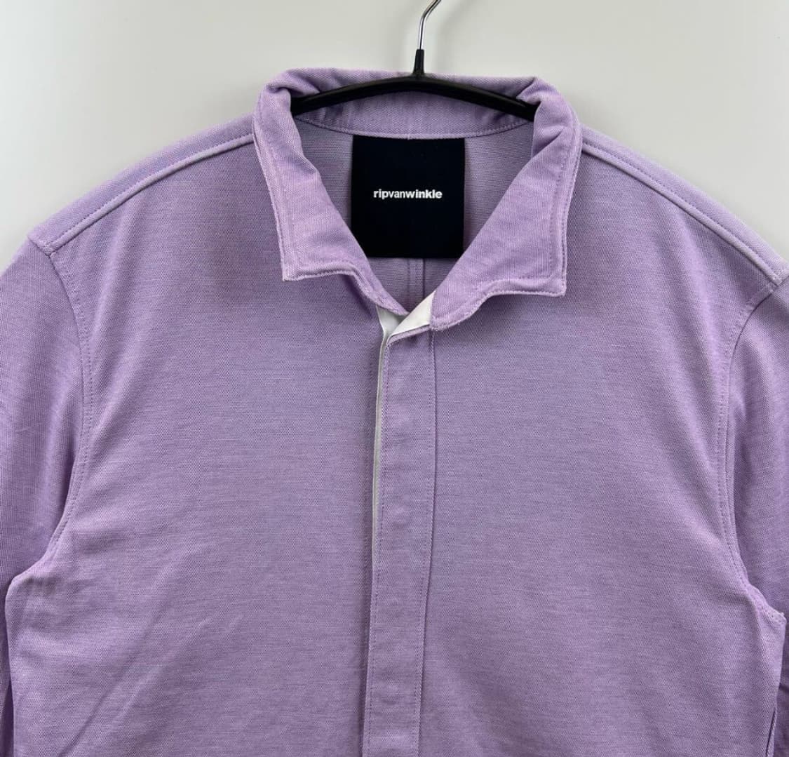 Rip van winkle 와이어 카라 히든 스냅 셔츠 상품이미지3