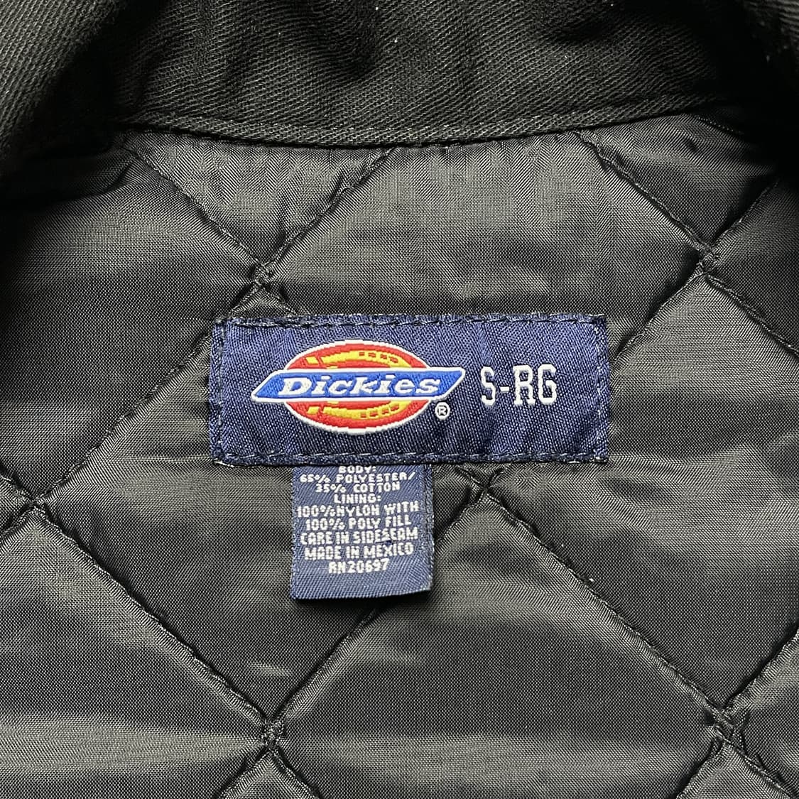 DICKIES 디키즈 빈티지 블랙 퀄팅 코튼 자켓 상품이미지9