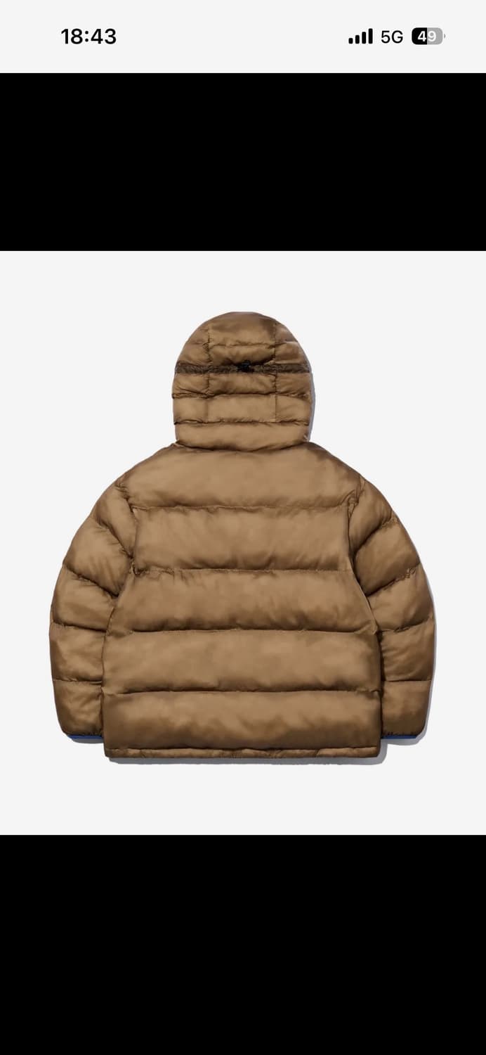 매든 브라운 패딩 파카 M 상품이미지2