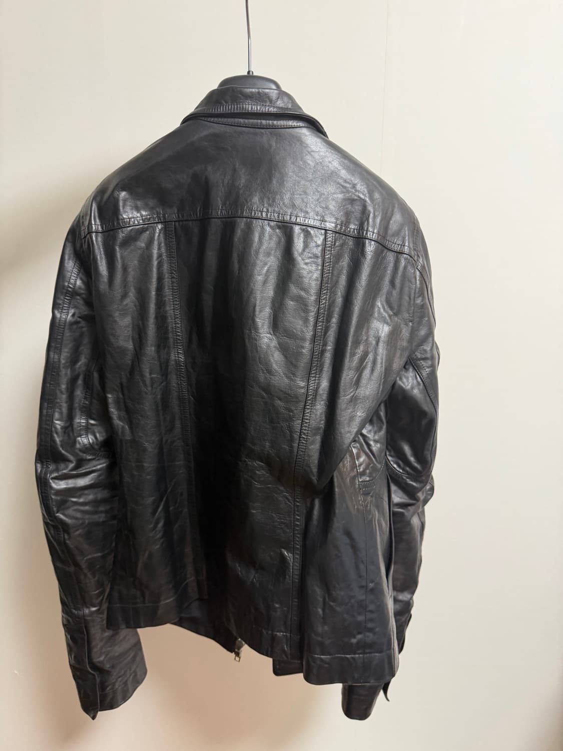 릭오웬스 17fw 몰리노 레더 자켓 48 상품이미지2