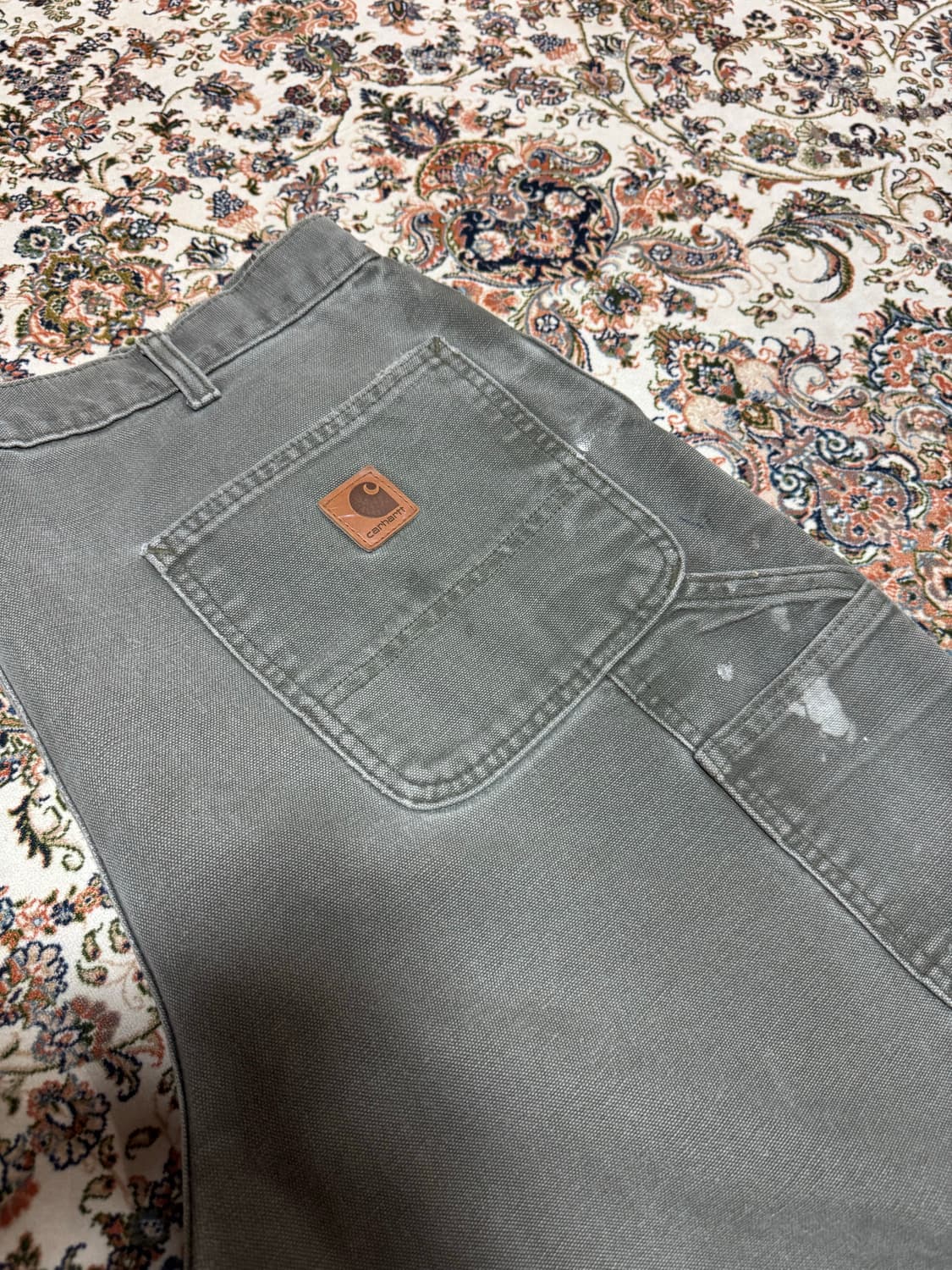 Carhartt b11 moss green (single knee) 상품이미지1