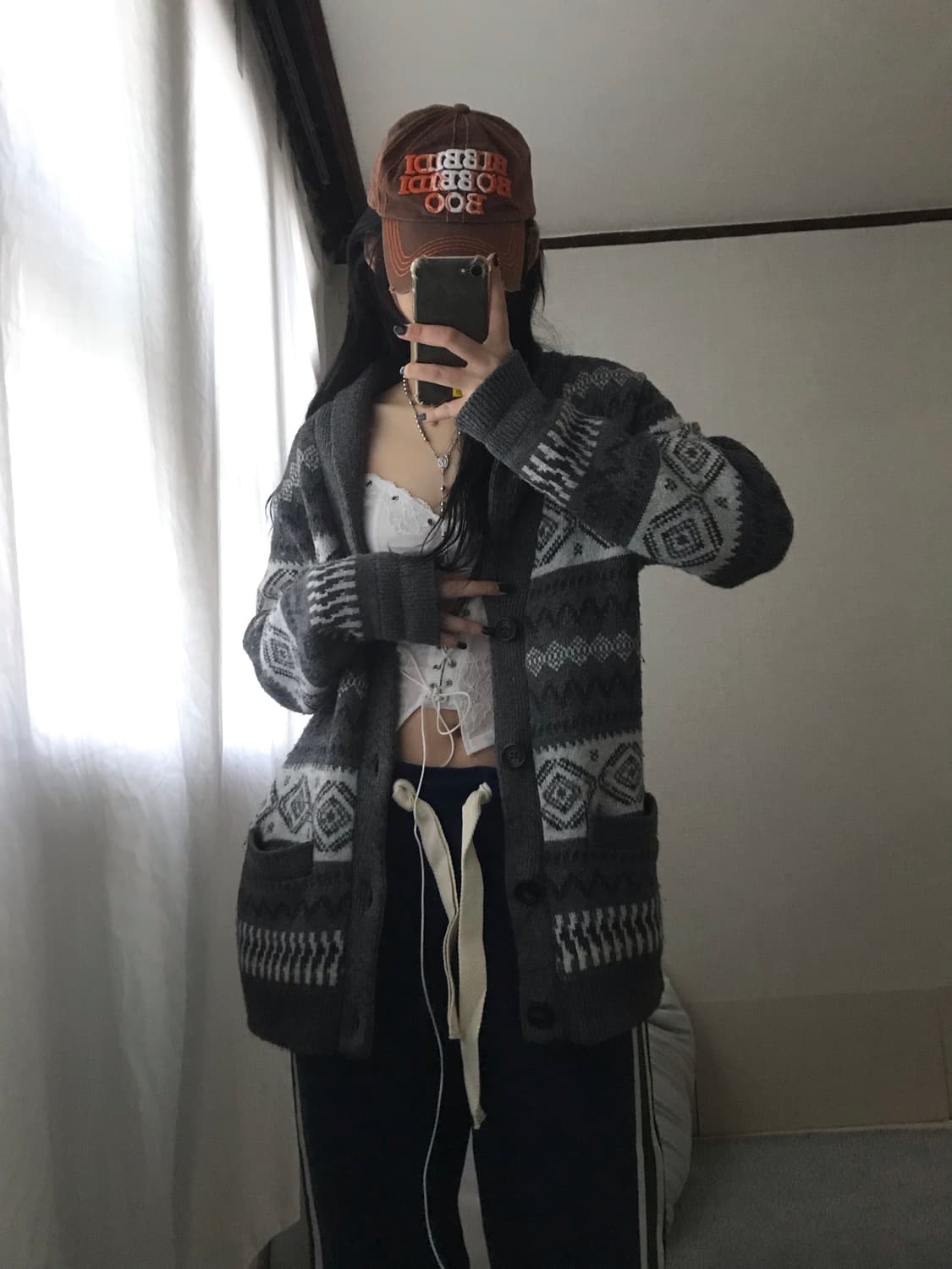 아베크롬비 그레이 노르딕 니트가디건 상품이미지7