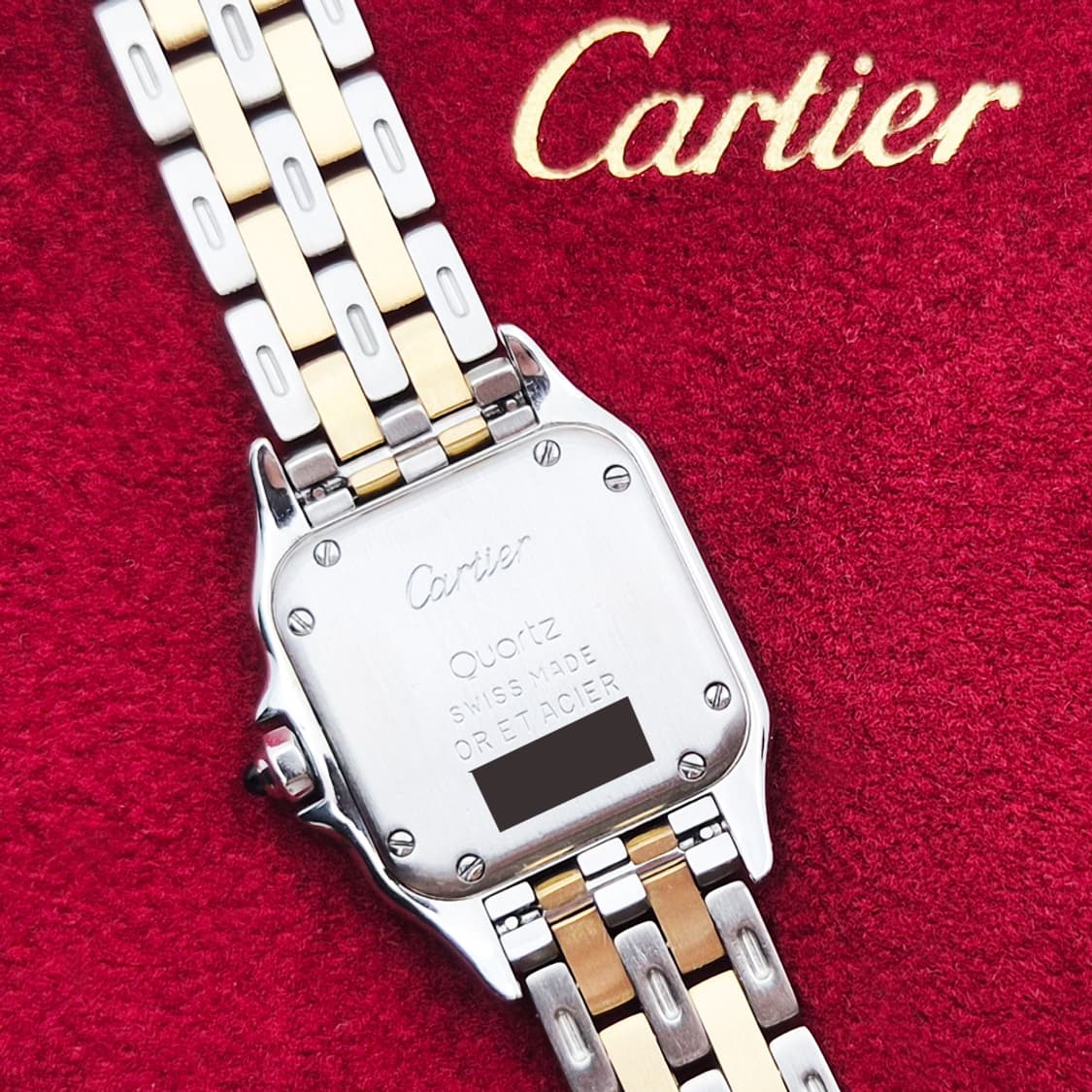 까르띠에 두줄 콤비 스몰사이즈 상품이미지4