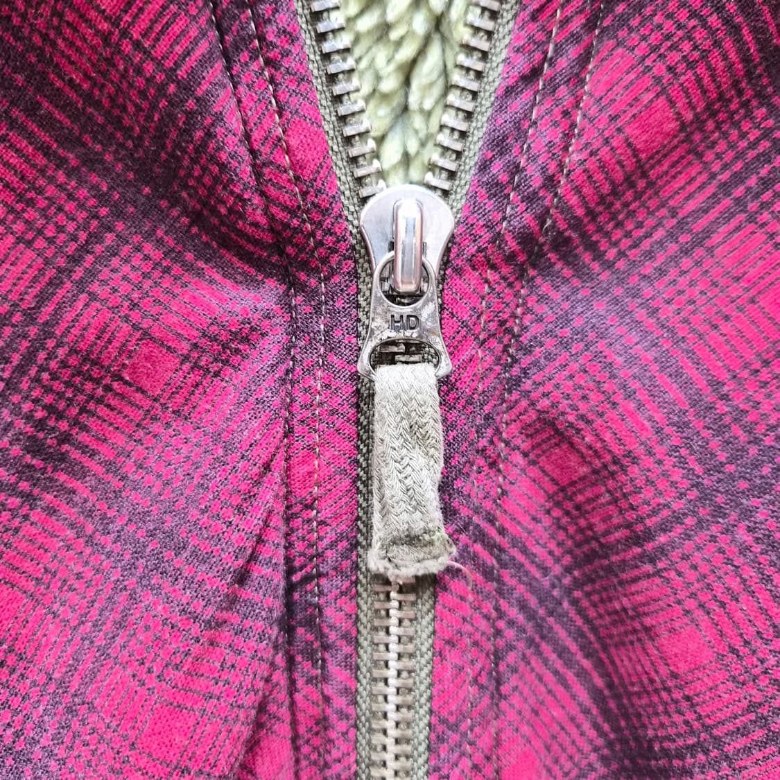 타미힐피거 체크 플리스 자켓 상품이미지3