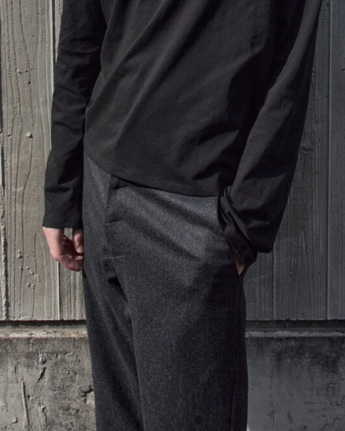 [1] lounge pants wool dark grey  구매합니다 상품이미지1