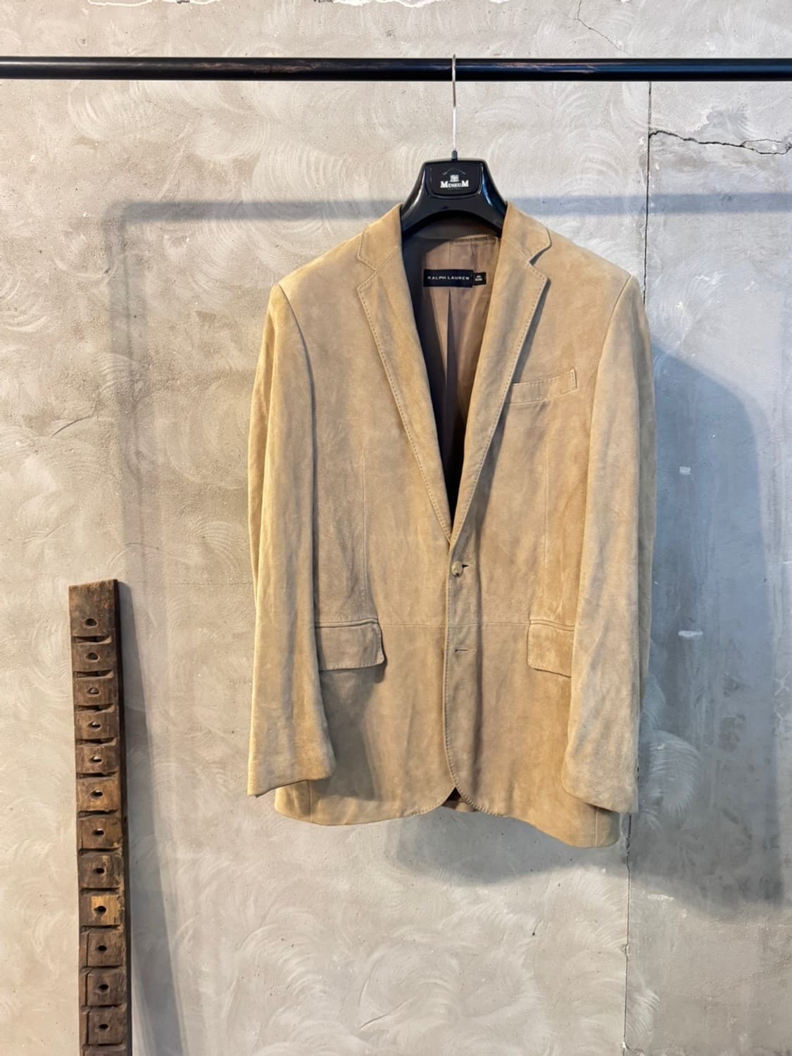랄프로렌 블랙라벨 스웨이드 자켓 100 상품이미지1