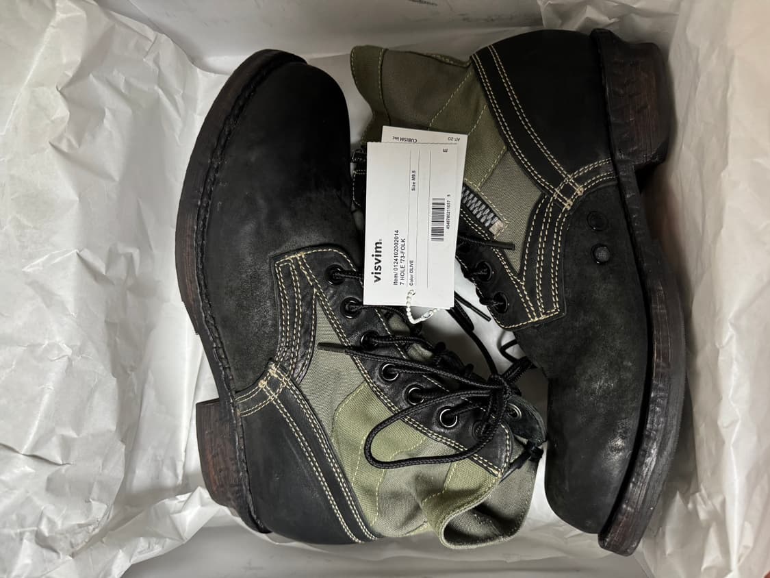 [9.5] visvim 7hole 73 folk olive 상품이미지10