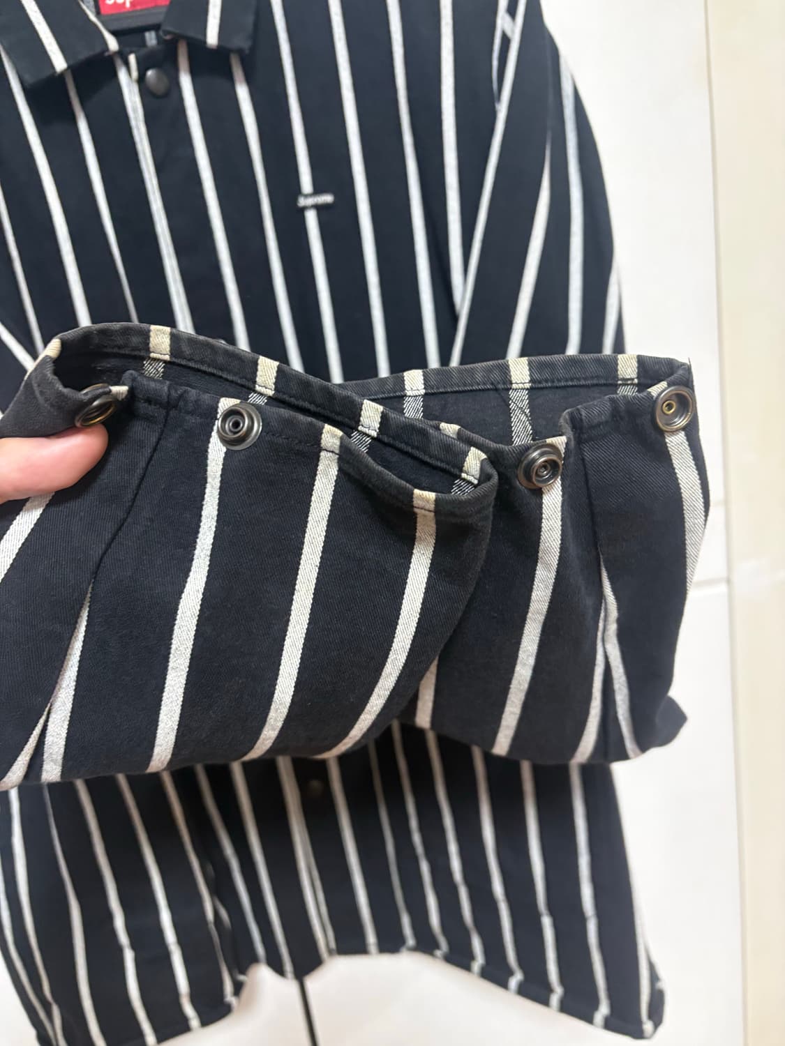 슈프림 스트라이프 샵자켓 상품이미지5