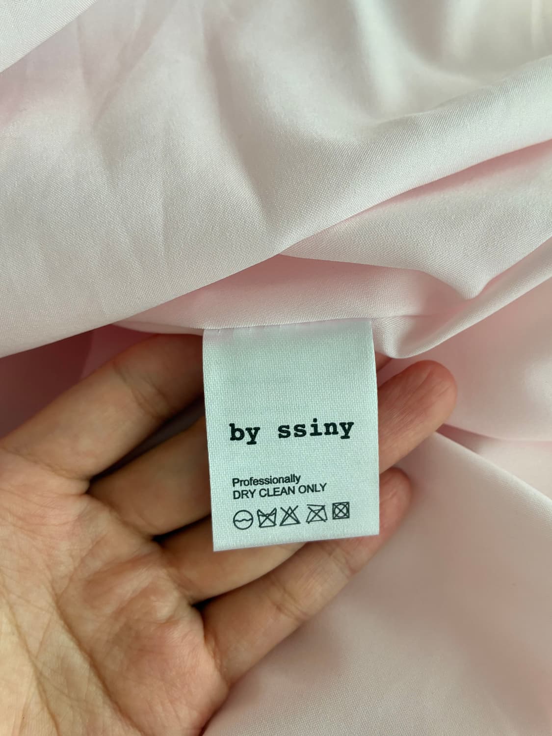 F) 바이씨니 by ssiny 퍼프소매 원피스 핑크 상품이미지6