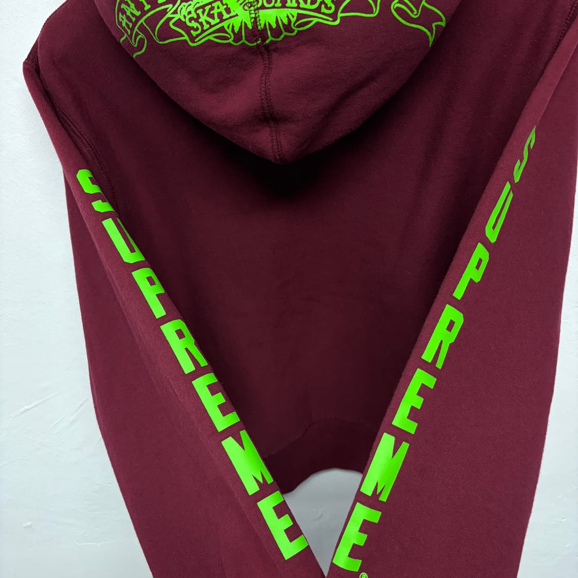 16SS 슈프림 안티히어로 후디 ( 수선 ) 상품이미지4