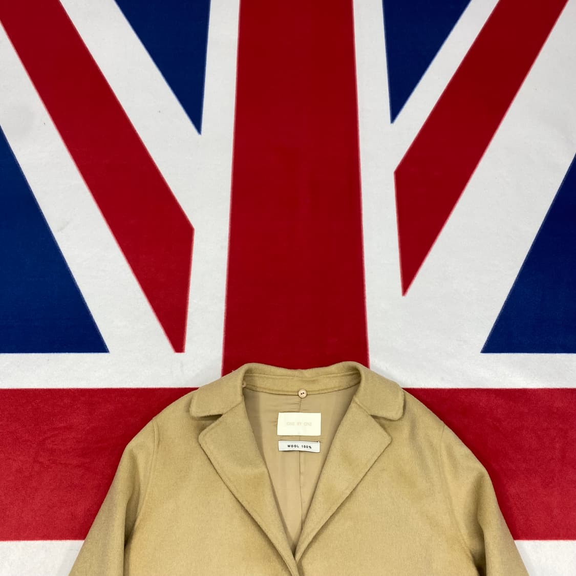 빈티지 울 핸드메이드 롱코트 여성free 상품이미지2