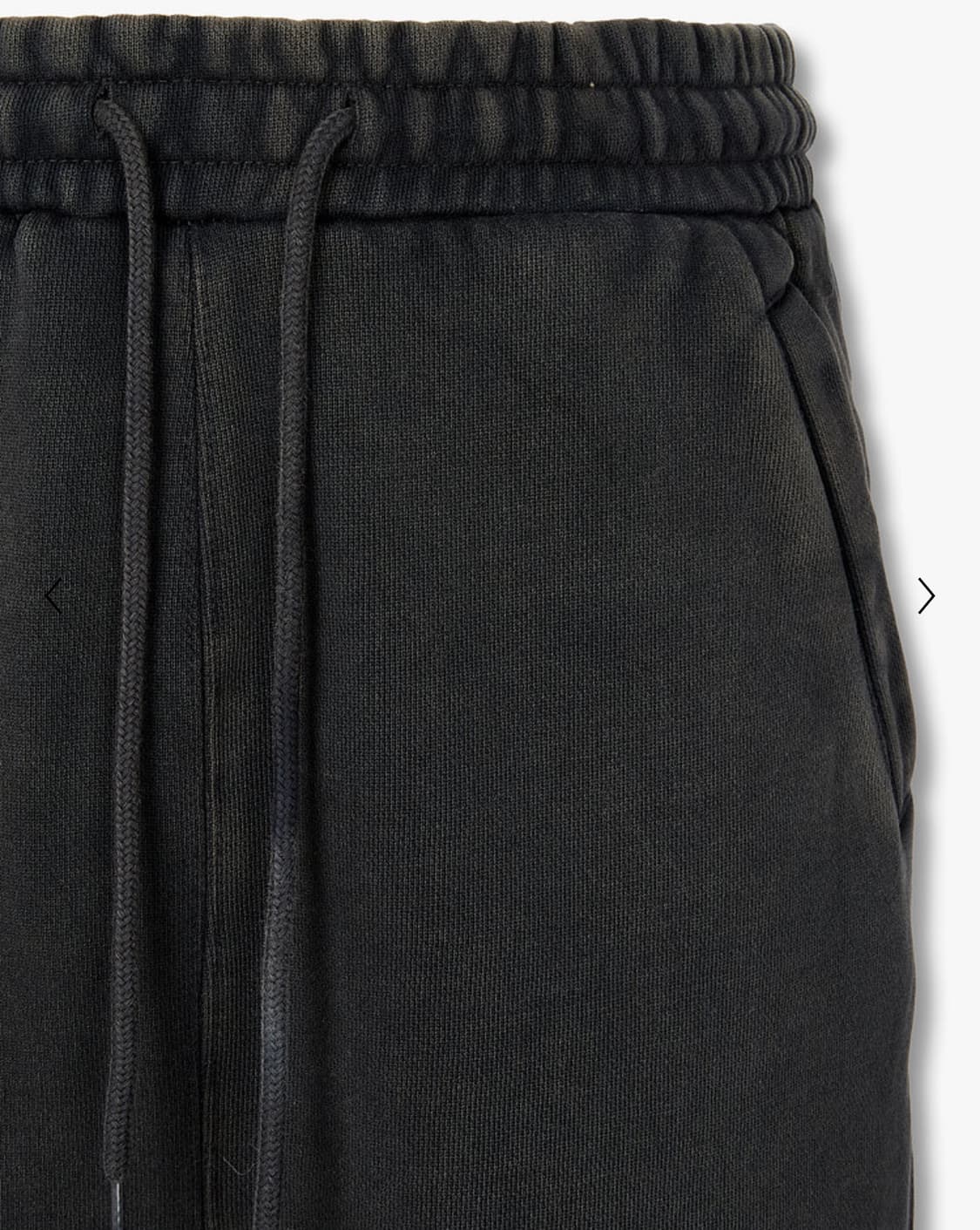 Entire studios 헤비드롭쇼츠 워시드블랙 상품이미지4