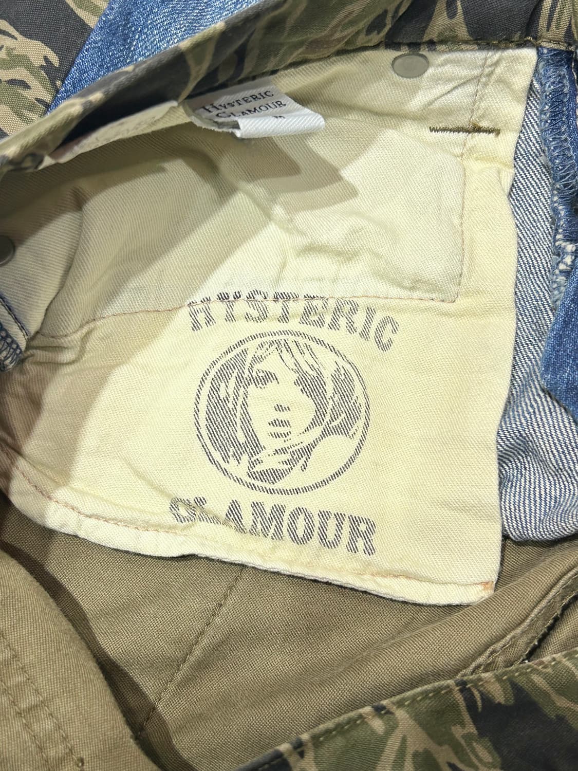 hysteric glamour 히스테릭 글래머 카고 디테일 스키니진 상품이미지6