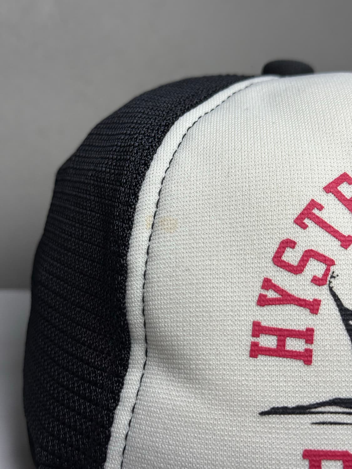 히스테릭 글래머 누워있는 히스걸 매쉬캡 트러커캡 볼캡 모자 상품이미지3