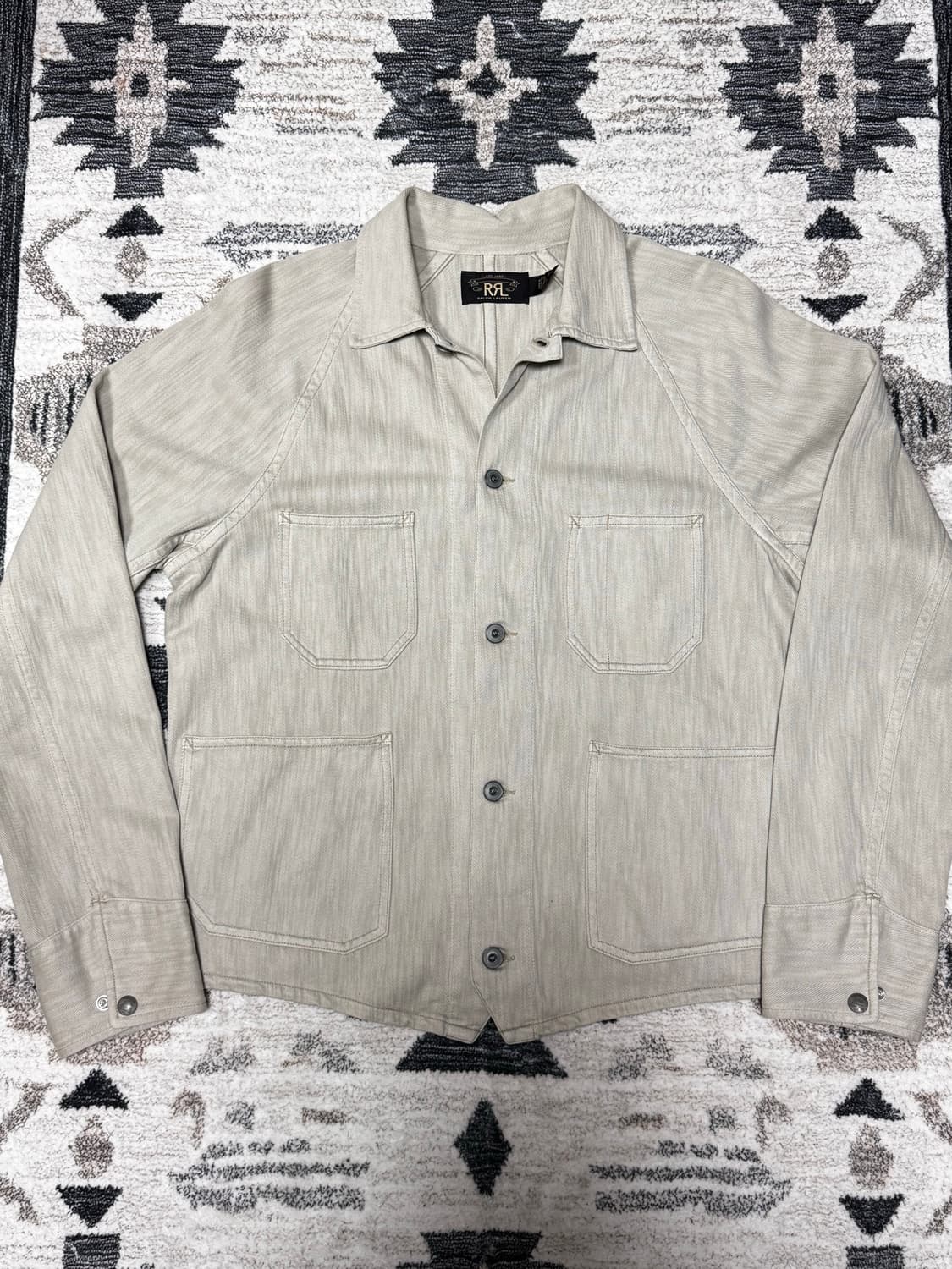 [M] RRL 니트 헤링본 트윌 자켓 상품이미지1