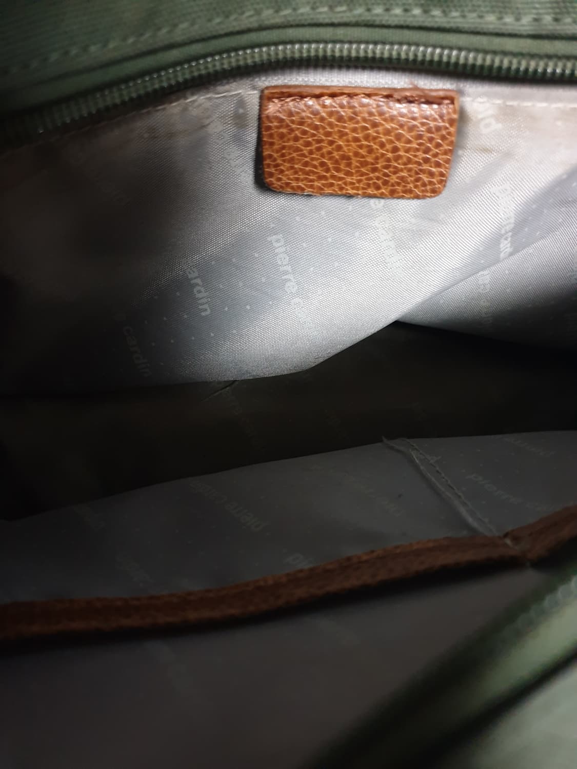 피에르가르뎅 가죽배색 크로스백 상품이미지3