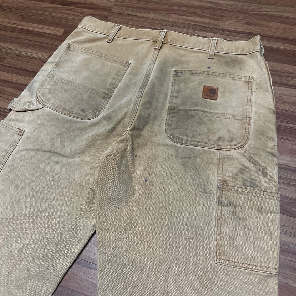 칼하트 하드 디스 싱글니 브라운 brn 카펜터 워크팬츠 34 상품이미지3