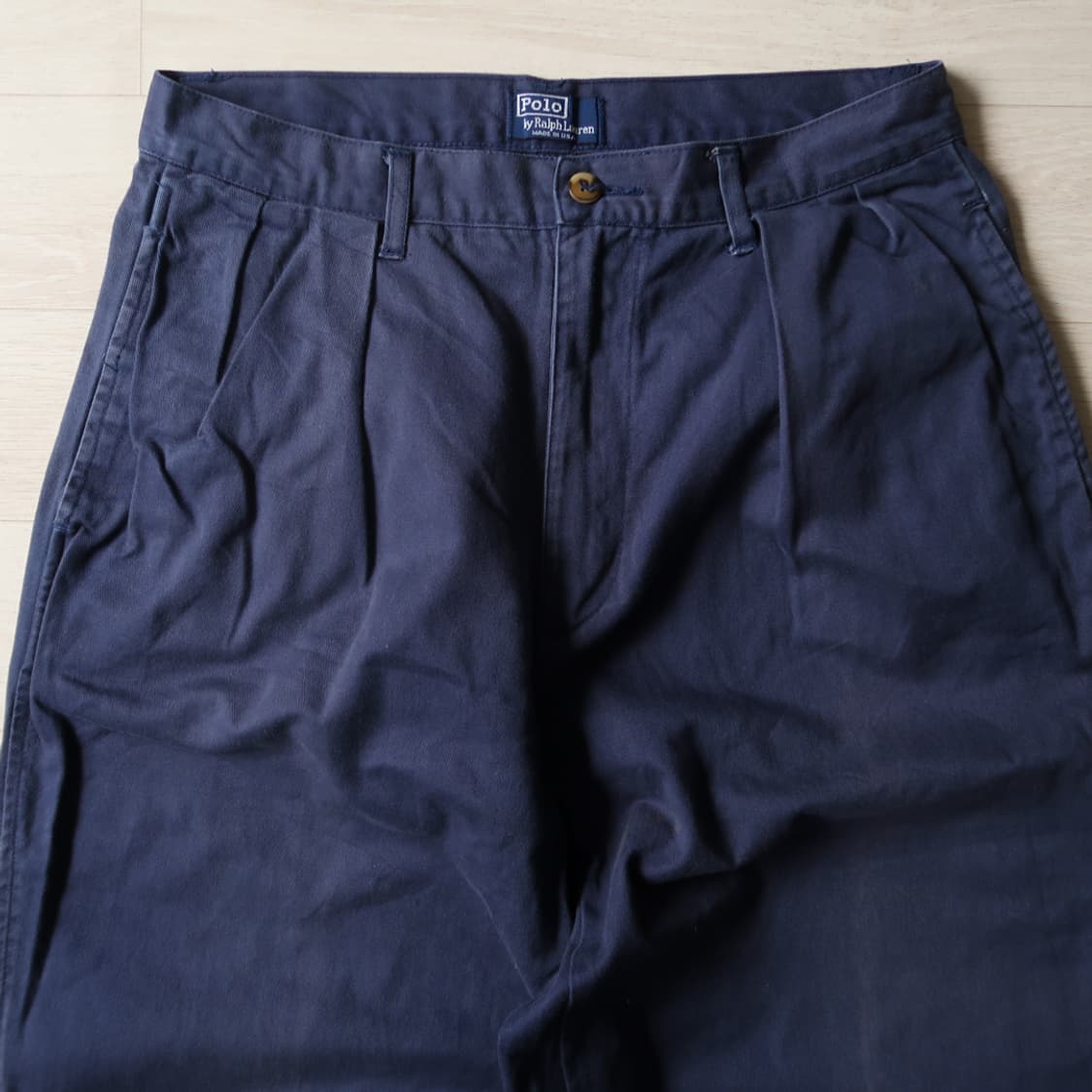 [Made in U.S.A] 빈티지 90s 폴로 랄프로렌 투 턱 치노팬츠 상품이미지4