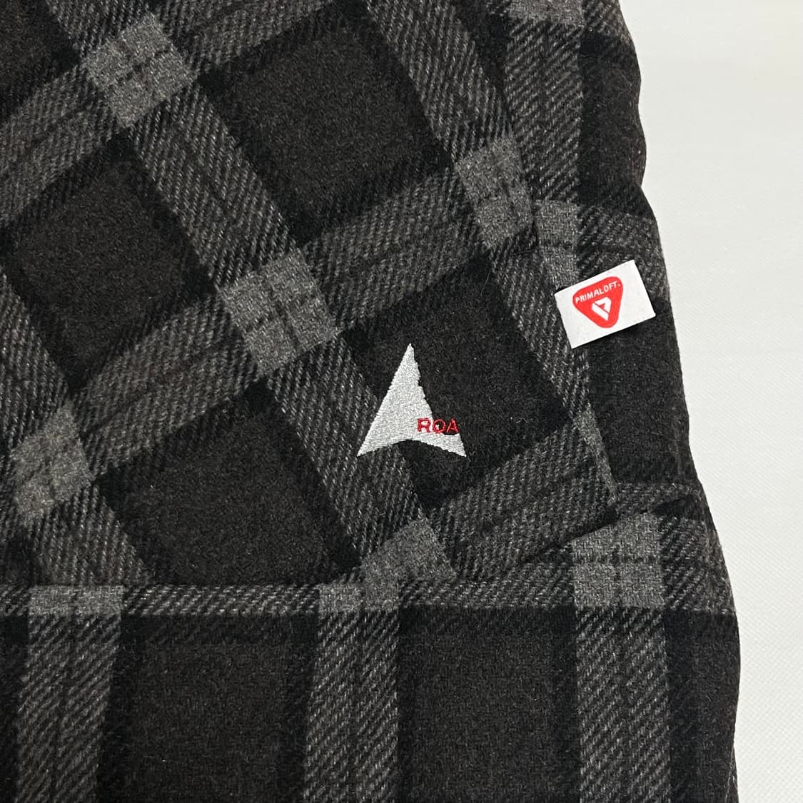 [L]로아 하이킹 25fw 체크 울 후드 자켓 상품이미지5