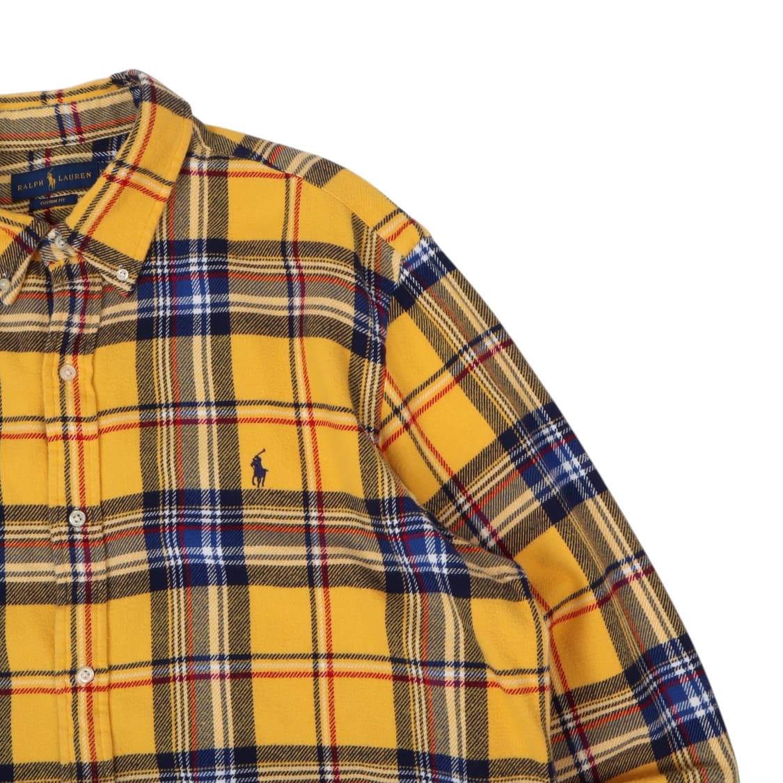 폴로 랄프로렌 신형 옐로우 플란넬 오버 셔츠 상품이미지3