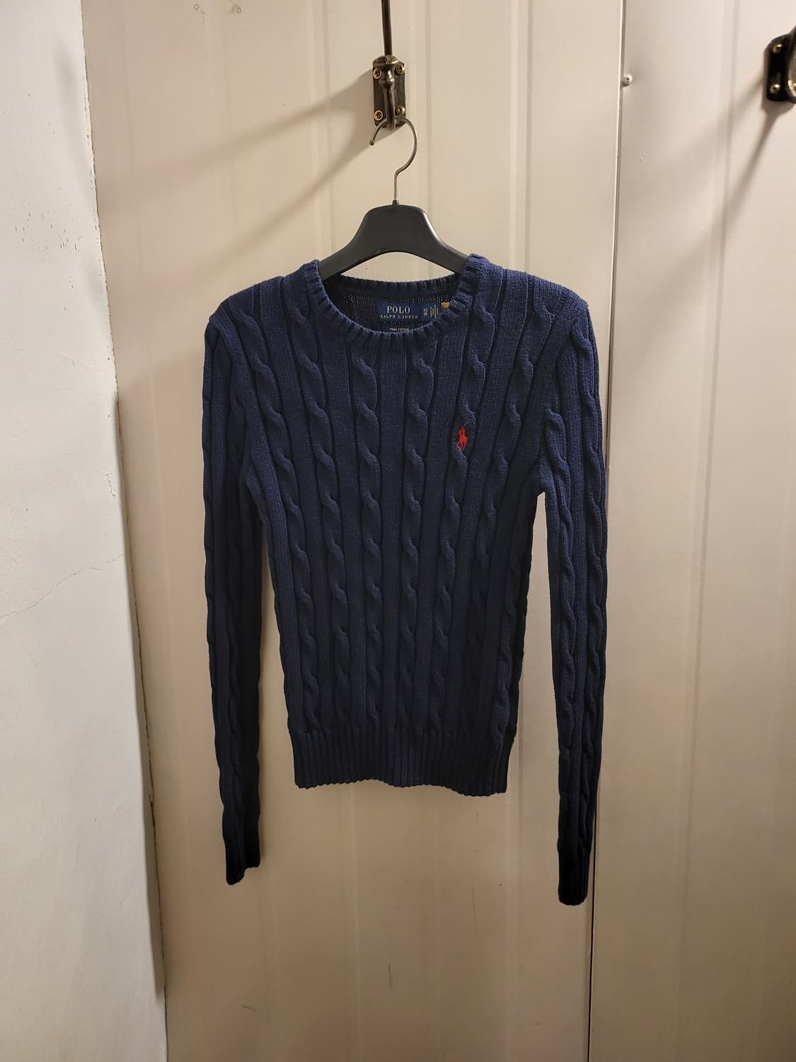 폴로 랄프로렌 꽈배기 니트 상품이미지1