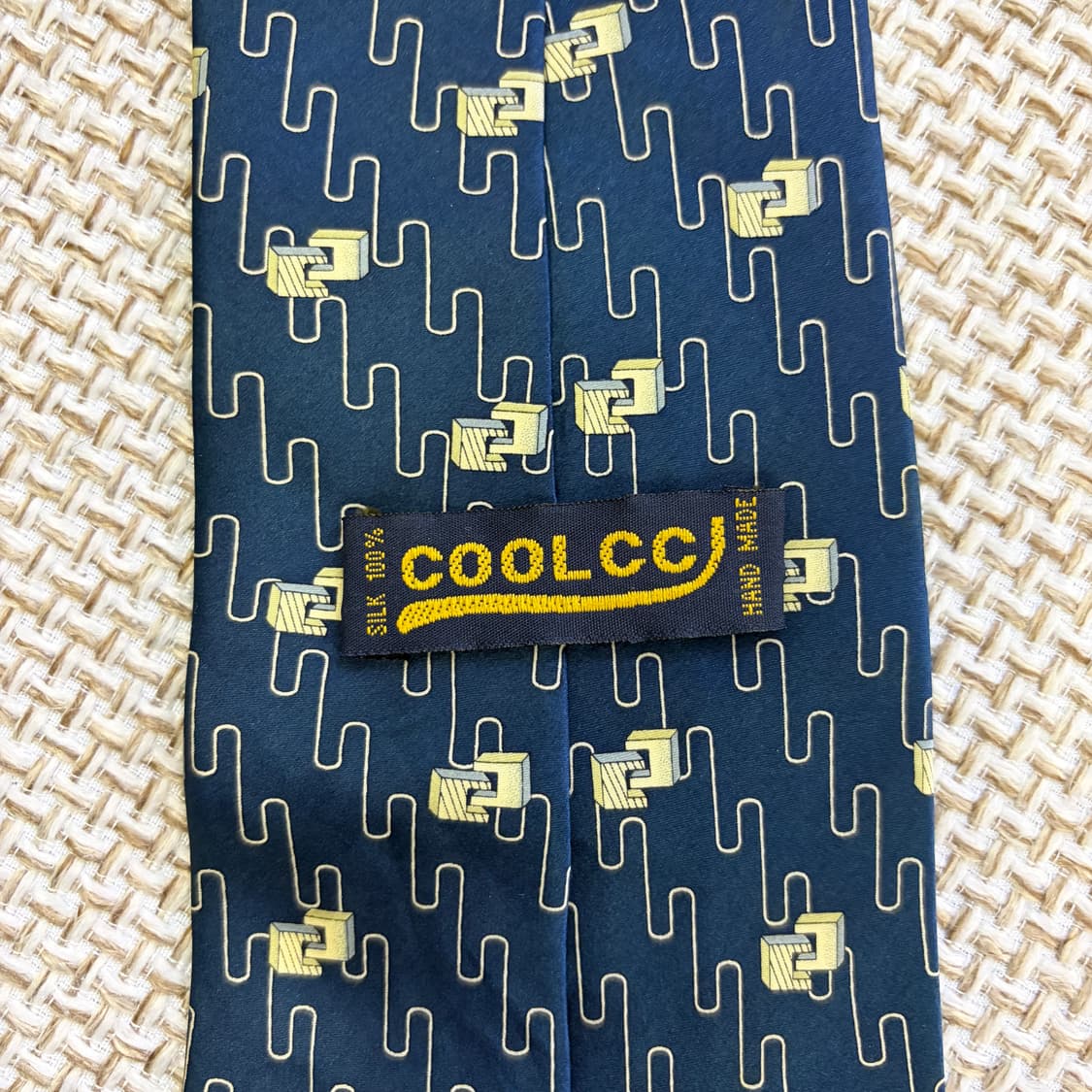 F COOLCC 실크 넥타이 0616D2 상품이미지2