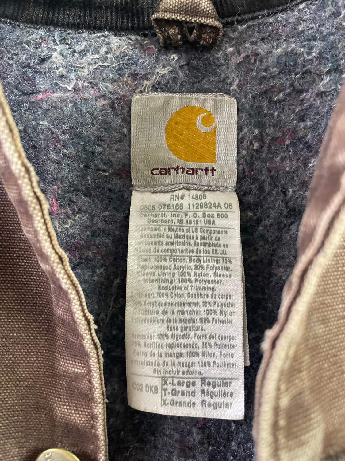 칼하트 초어 자켓 상품이미지3