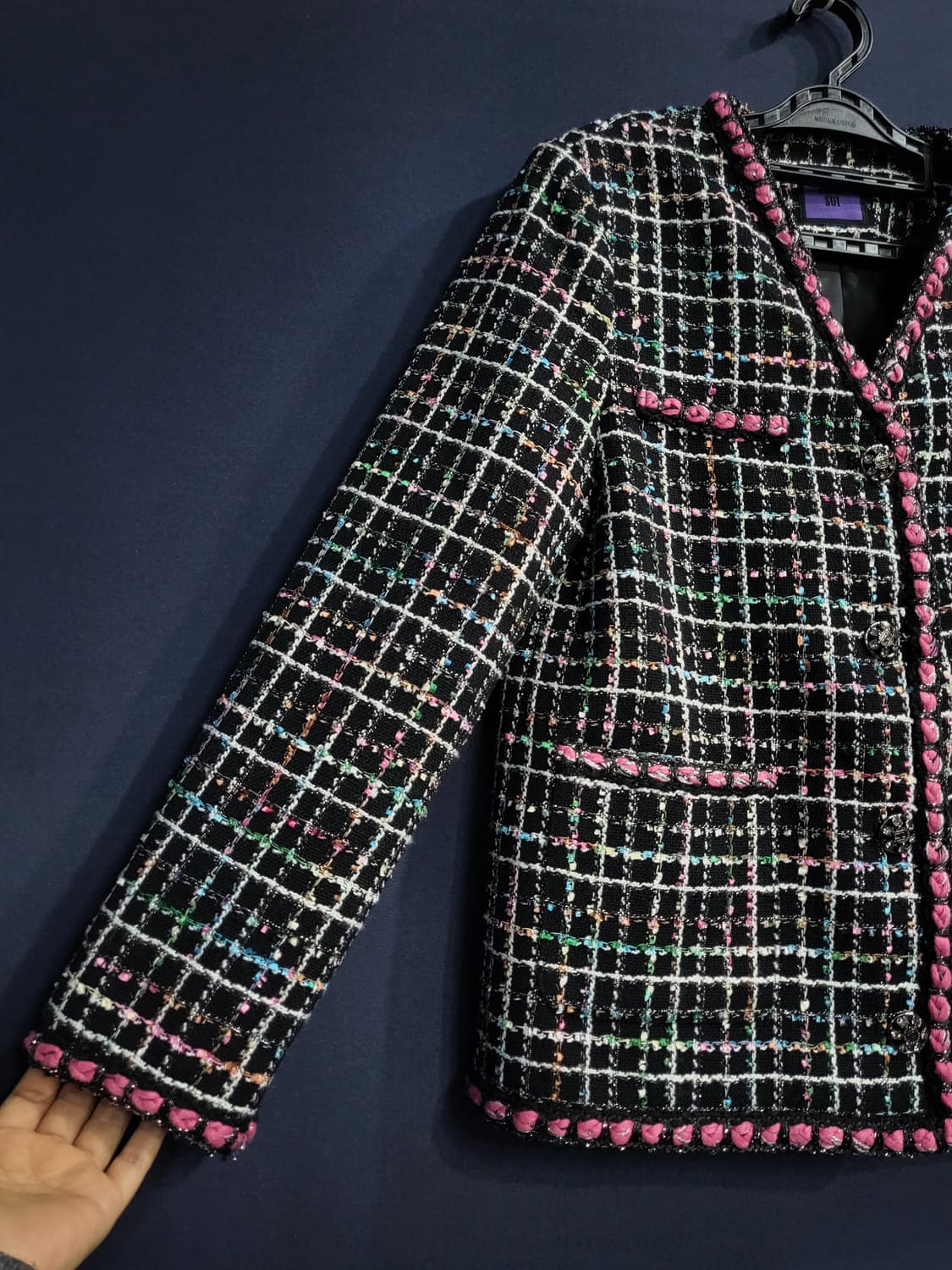 안나수이 트우드 자켓 상품이미지2