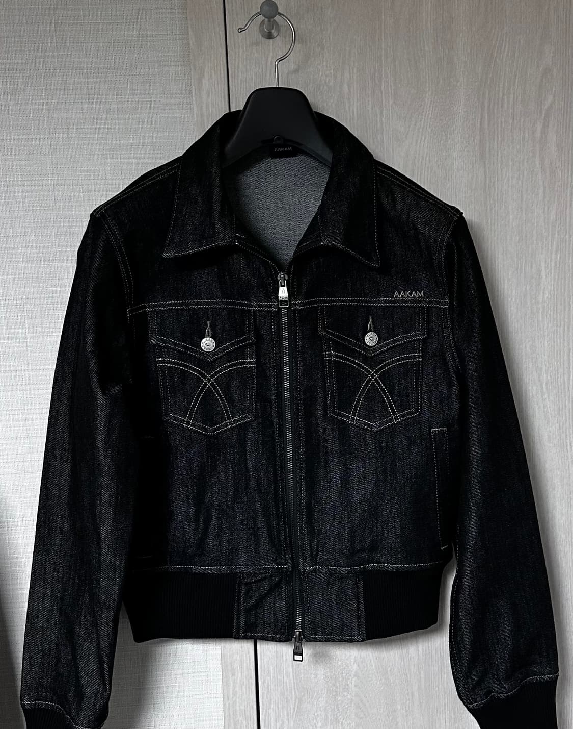 아캄 데님 집업 자켓 상품이미지3