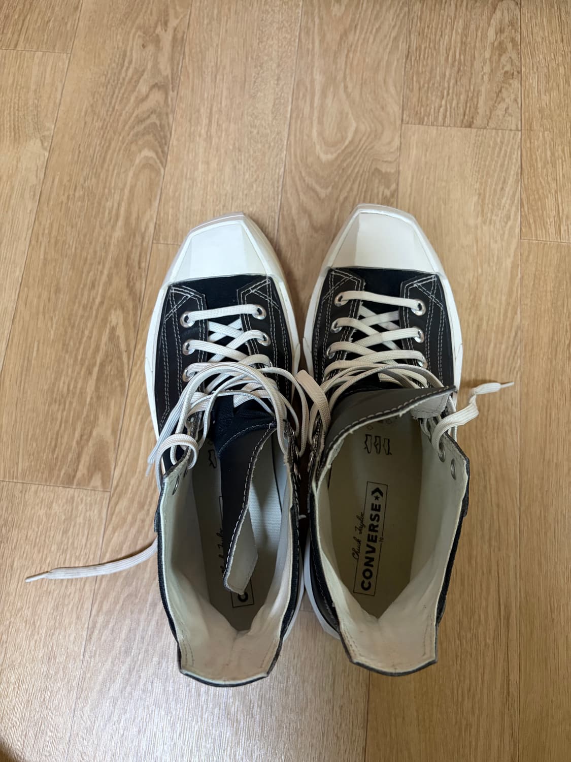 컨버스 드 럭스 스퀘어드 블랙 270 상품이미지7