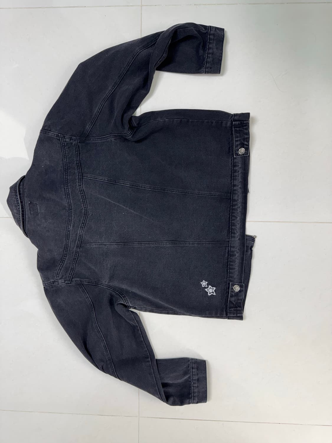 스타팀 starteam DENIM ZIP UP JACKET (M) 상품이미지3