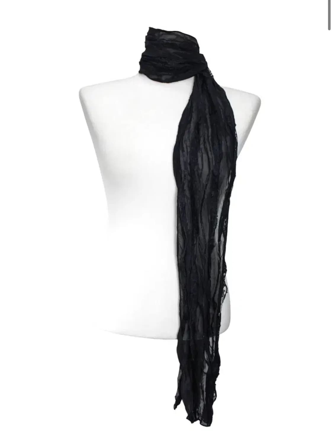 미애 sheismiae Rough Wrinkle Scarf 스카프 상품이미지1